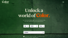 What Colorcannabis.com website looked like in 2020 (3 years ago)