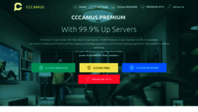 What Cccamus.com website looked like in 2020 (3 years ago)