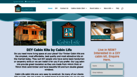 What Cabinlife.com.au website looked like in 2020 (3 years ago)