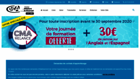 What Cma-lyon.fr website looked like in 2020 (3 years ago)