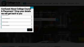 What College4u.in website looked like in 2020 (3 years ago)