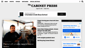 What Cabinet.com website looked like in 2020 (3 years ago)