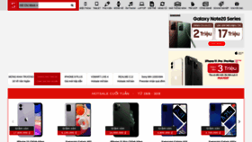 What Cellphones.com.vn website looked like in 2020 (3 years ago)