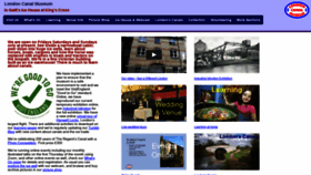 What Canalmuseum.org.uk website looked like in 2020 (3 years ago)