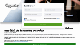 What Capuccino.fr website looked like in 2020 (3 years ago)