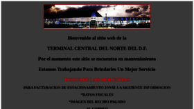 What Centraldelnorte.com website looked like in 2020 (3 years ago)