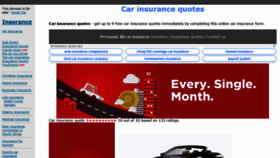 What Carinsurancequotes.co.za website looked like in 2020 (3 years ago)