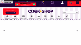 What Cook-shop.fr website looked like in 2020 (3 years ago)