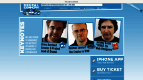 What Cph2010.drupal.org website looked like in 2020 (3 years ago)