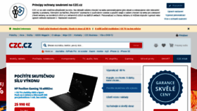 What Czechcomputer.cz website looked like in 2020 (3 years ago)