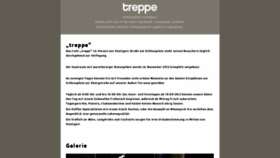 What Cafe-treppe.de website looked like in 2020 (3 years ago)