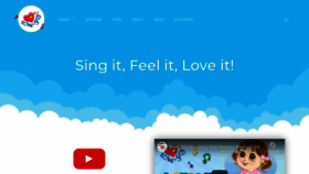 What Childrenlovetosing.com website looked like in 2020 (3 years ago)