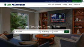 What Chr-apartments.com website looked like in 2020 (3 years ago)