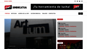 What Cnt-sindikatua.org website looked like in 2020 (3 years ago)