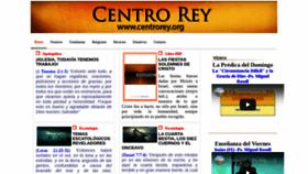 What Centrorey.org website looked like in 2020 (3 years ago)