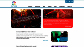 What Capturesweden.com website looked like in 2020 (3 years ago)