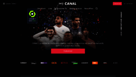 What Canalplus.com website looked like in 2020 (3 years ago)