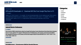 What Codekiem.com website looked like in 2020 (3 years ago)