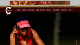 What Cofcsports.com website looked like in 2020 (3 years ago)