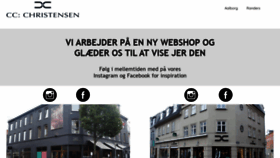 What Ccchristensen.dk website looked like in 2020 (5 years ago)