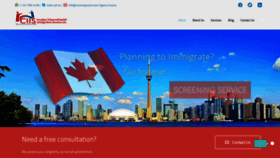 What Ciisimmigration.com website looked like in 2020 (3 years ago)