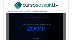 What Cursosatsaid.com.ar website looked like in 2020 (3 years ago)