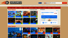 What Cargames1.com website looked like in 2020 (4 years ago)