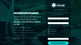 What Cursonautico.com.br website looked like in 2020 (3 years ago)