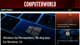 What Computerworld.com website looked like in 2020 (3 years ago)