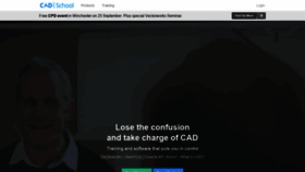 What Cadschool.co.uk website looked like in 2020 (4 years ago)