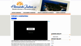 What Chorvatskojadran.cz website looked like in 2020 (3 years ago)