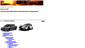 What Civic.hondafitjazz.com website looked like in 2020 (3 years ago)