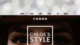 What Chloe-style.com website looked like in 2020 (3 years ago)