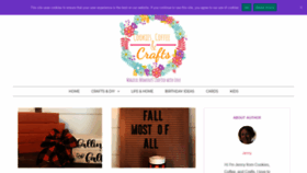 What Cookiescoffeeandcrafts.com website looked like in 2020 (3 years ago)