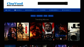 What Cinevood.net website looked like in 2020 (3 years ago)