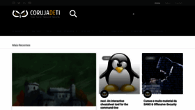 What Corujadeti.com.br website looked like in 2020 (3 years ago)
