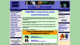What Caddyphoto.com website looked like in 2020 (3 years ago)