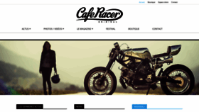 What Cafe-racer.fr website looked like in 2020 (3 years ago)