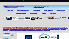 What California-electronics.com website looked like in 2020 (3 years ago)