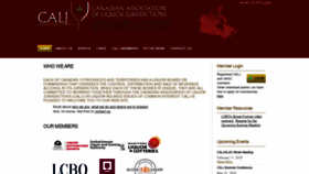What Calj.org website looked like in 2020 (3 years ago)