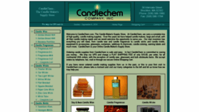 What Candlechem.com website looked like in 2020 (3 years ago)