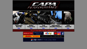 What Capa.com.au website looked like in 2020 (3 years ago)