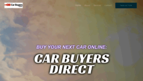 What Carbuyersdirect.com.au website looked like in 2020 (3 years ago)