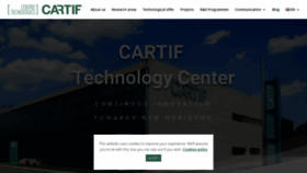 What Cartif.com website looked like in 2020 (3 years ago)