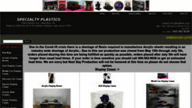 What Casesforcollectibles.com website looked like in 2020 (3 years ago)