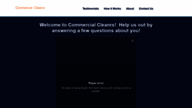 What Commercialcleanrs.com website looked like in 2020 (3 years ago)