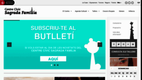 What Ccsagradafamilia.net website looked like in 2020 (5 years ago)