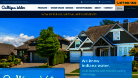 What Culliganwaterindiana.com website looked like in 2020 (3 years ago)