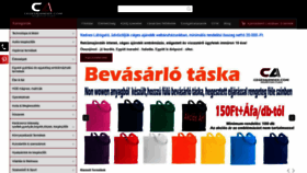 What Cegesajandek.com website looked like in 2020 (3 years ago)