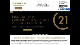 What Century21cedarcrest.com website looked like in 2020 (3 years ago)